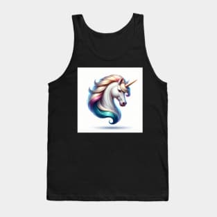 Unicorn Study - Fantasy AI Tank Top